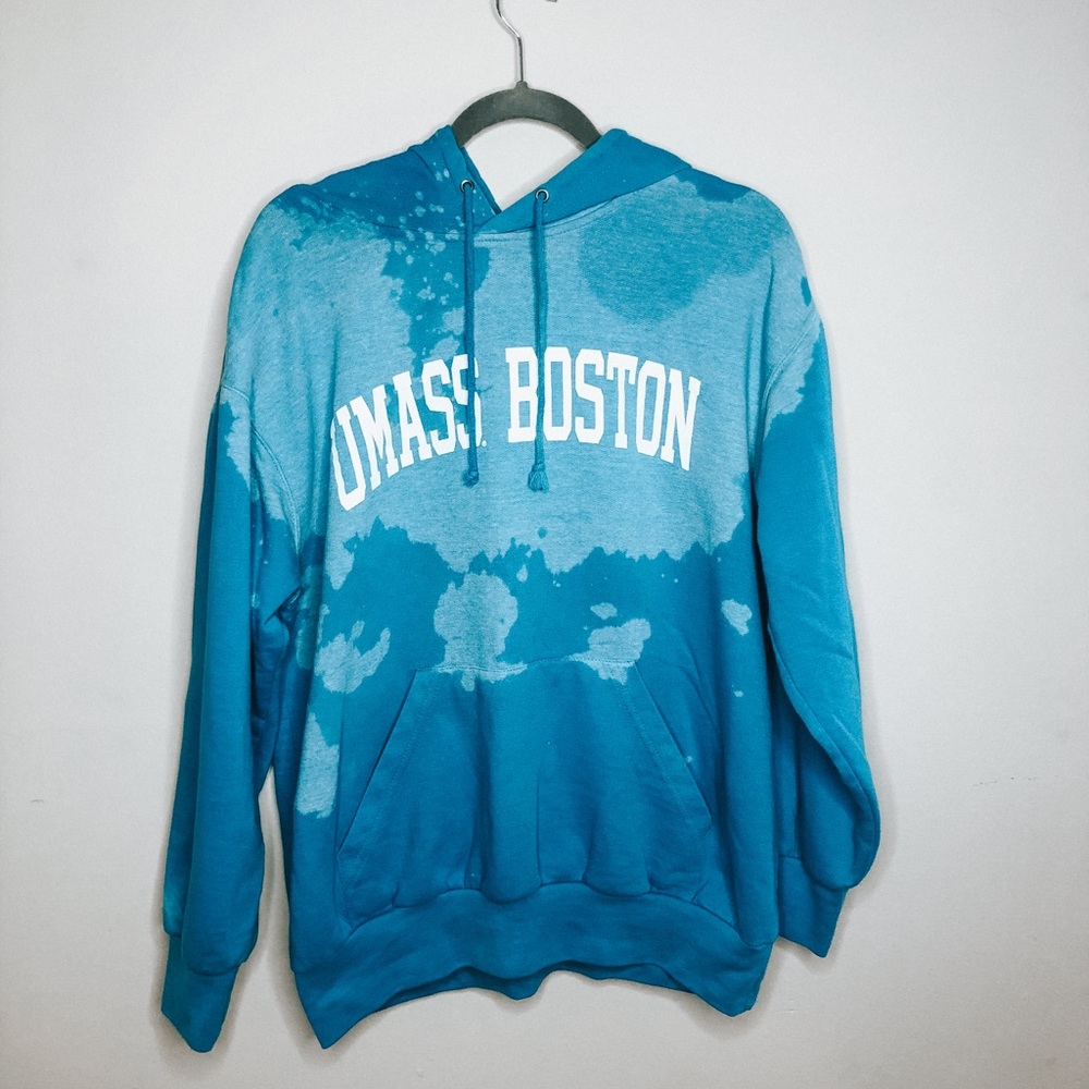 UMASS Boston Bleached Sweatshirt